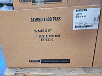 Cambro hoog-heat voedselpannen 16hp772 (7x) - afbeelding 2 van  6