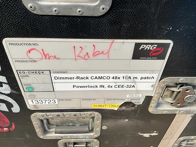 Camco dimmerrack flightcase - afbeelding 10 van  12