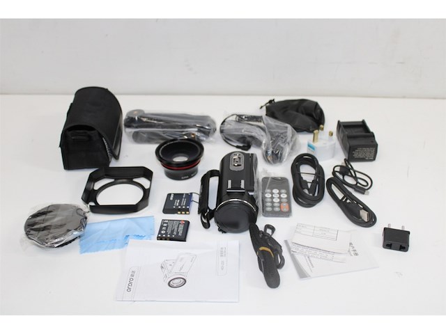 Camcorder full hd 1080p 30fps 24mp 3.0 ips touchscreen - afbeelding 5 van  5