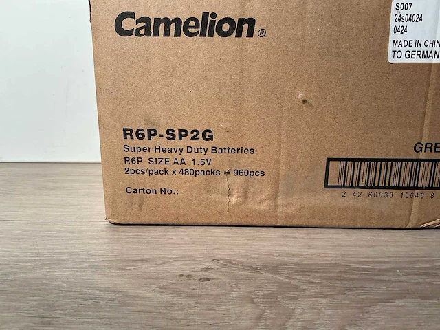Camelion aa 1.5v batterij (960x) - afbeelding 2 van  10