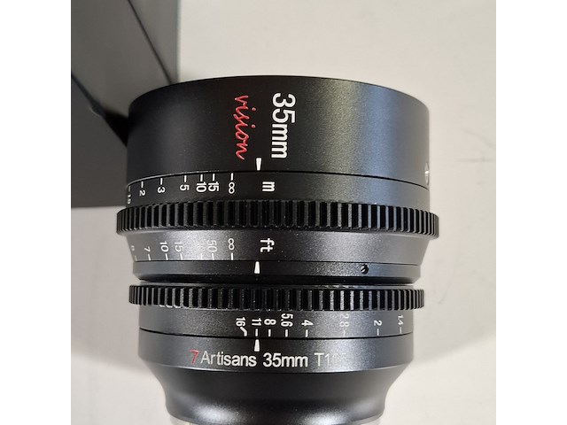 Camera lens, 7artisans, 35mm t1.05 - afbeelding 3 van  8