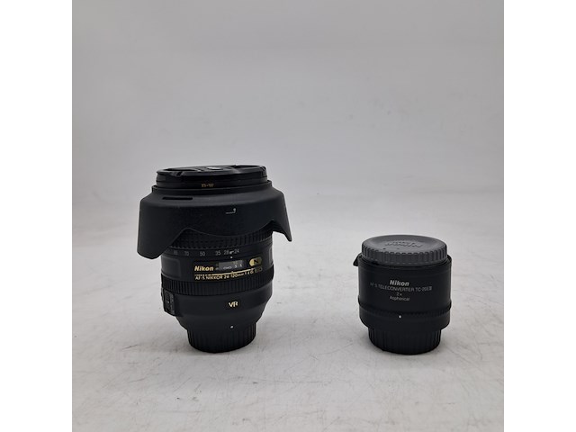 Camera lens en teleconverter, nikon - afbeelding 1 van  7