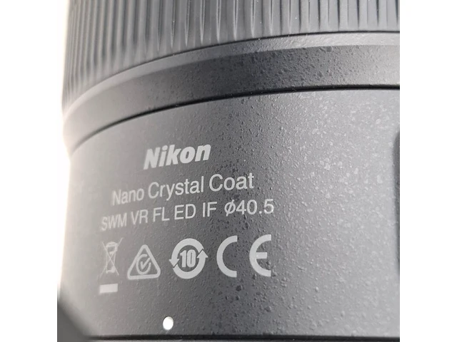 Camera lens, nikkon, af-s nikkor 400mm 1:2.8e fl ed vr - afbeelding 8 van  10