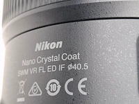 Camera lens, nikkon, af-s nikkor 400mm 1:2.8e fl ed vr - afbeelding 8 van  10