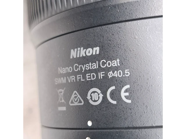 Camera lens, nikkon, af-s nikkor 400mm 1:2.8e fl ed vr - afbeelding 8 van  10