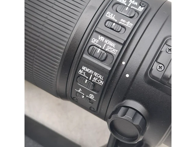 Camera lens, nikkon, af-s nikkor 400mm 1:2.8e fl ed vr - afbeelding 6 van  10