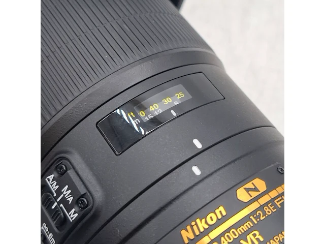 Camera lens, nikkon, af-s nikkor 400mm 1:2.8e fl ed vr - afbeelding 7 van  10
