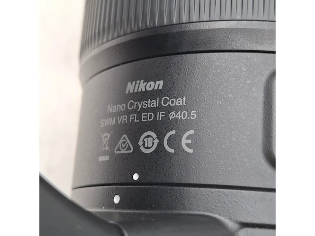 Camera lens, nikkon, af-s nikkor 400mm 1:2.8e fl ed vr - afbeelding 8 van  10