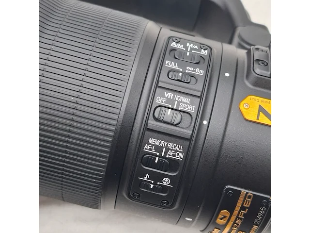 Camera lens, nikkon, af-s nikkor 400mm 1:2.8e fl ed vr - afbeelding 7 van  10