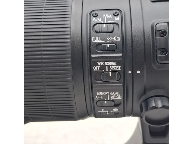 Camera lens, nikkon, af-s nikkor 400mm 1:2.8e fl ed vr - afbeelding 3 van  9