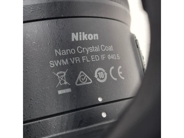 Camera lens, nikkon, af-s nikkor 400mm 1:2.8e fl ed vr - afbeelding 6 van  9