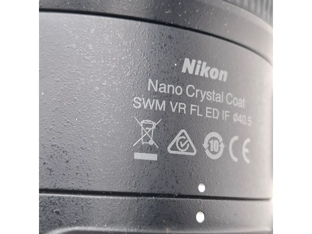 Camera lens, nikkon, af-s nikkor 400mm 1:2.8e fl ed vr - afbeelding 4 van  9
