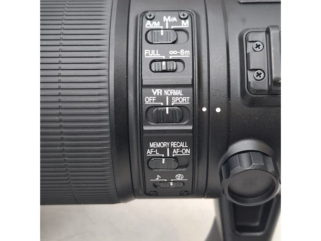 Camera lens, nikkon, af-s nikkor 400mm 1:2.8e fl ed vr - afbeelding 7 van  9