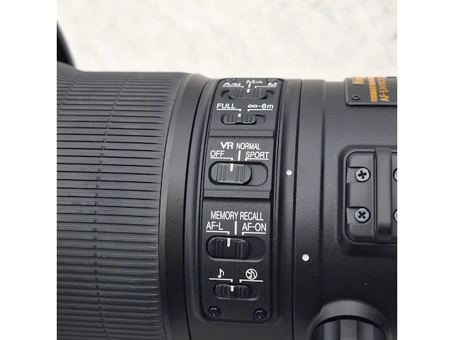 Camera lens, nikkon, af-s nikkor 400mm 1:2.8e fl ed vr - afbeelding 6 van  10