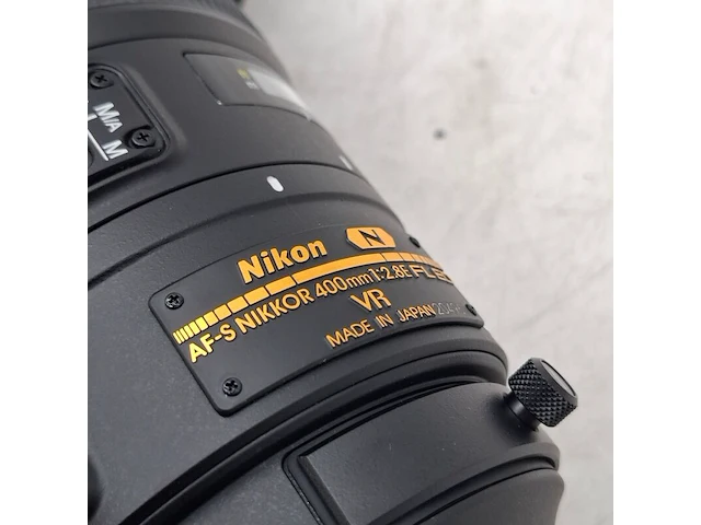 Camera lens, nikkon, af-s nikkor 400mm 1:2.8e fl ed vr - afbeelding 7 van  10