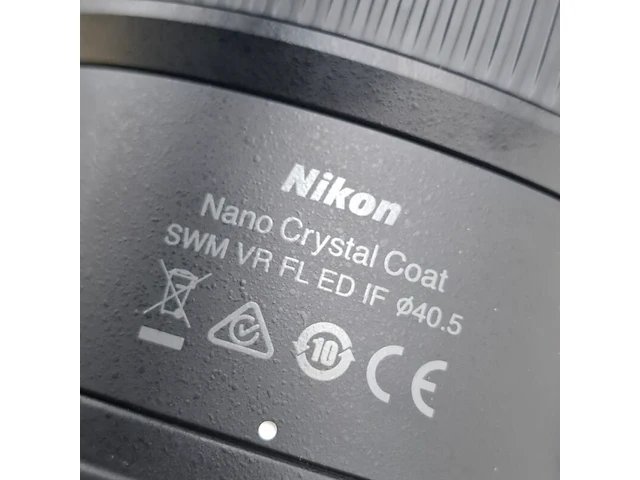 Camera lens, nikkon, af-s nikkor 400mm 1:2.8e fl ed vr - afbeelding 9 van  10