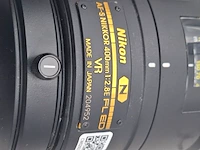 Camera lens, nikkon, af-s nikkor 400mm 1:2.8e fled vr - afbeelding 7 van  10