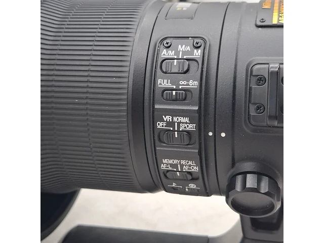 Camera lens, nikkon, af-s nikkor 400mm 1:2.8e fled vr - afbeelding 9 van  10