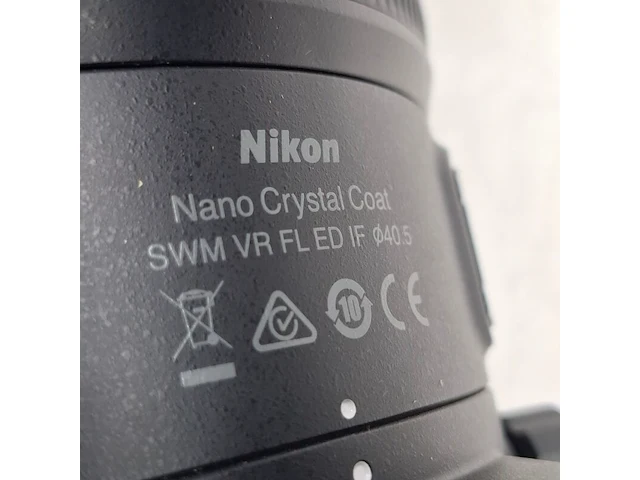 Camera lens, nikkon, af-s nikkor 400mm 1:2.8e fled vr - afbeelding 10 van  10