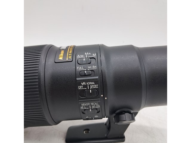Camera lens, nikkon, af-s nikkor 500mm 1:5.6e pf ed vr - afbeelding 3 van  6