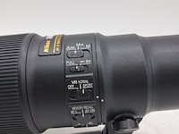 Camera lens, nikkon, af-s nikkor 500mm 1:5.6e pf ed vr - afbeelding 3 van  6