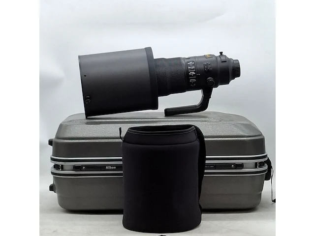 Camera lens, nikkon, af-s nikkor 600mm 1:4 fled vr - afbeelding 1 van  11