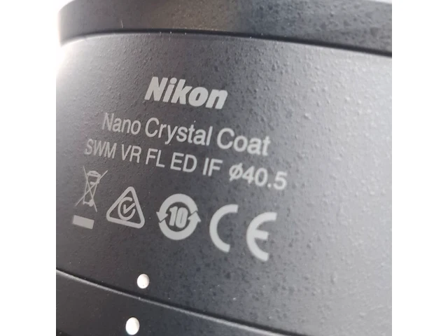Camera lens, nikkon, af-s nikkor 600mm 1:4 fled vr - afbeelding 9 van  11