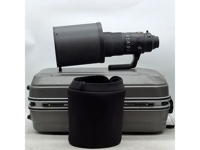 Camera lens, nikkon, af-s nikkor 600mm 1:4e fl ed vr - afbeelding 1 van  10