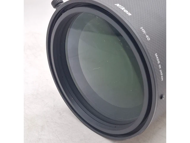 Camera lens, nikkon, af-s nikkor 600mm 1:4e fl ed vr - afbeelding 9 van  10