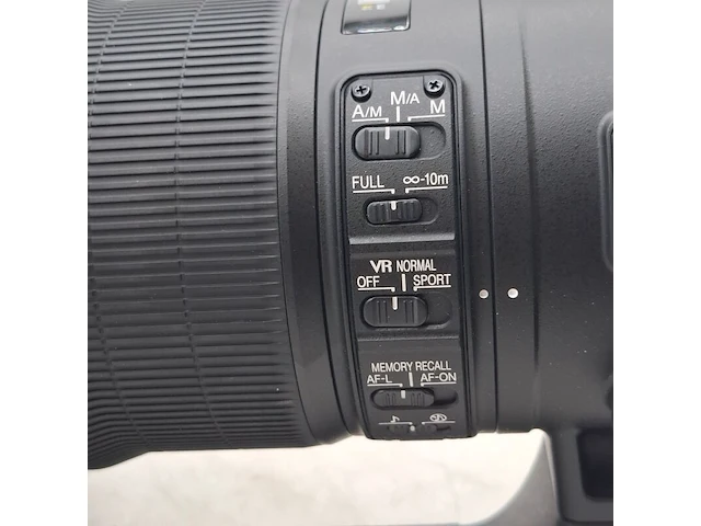 Camera lens, nikkon, af-s nikkor 600mm 1.4e fl ed vr - afbeelding 9 van  10