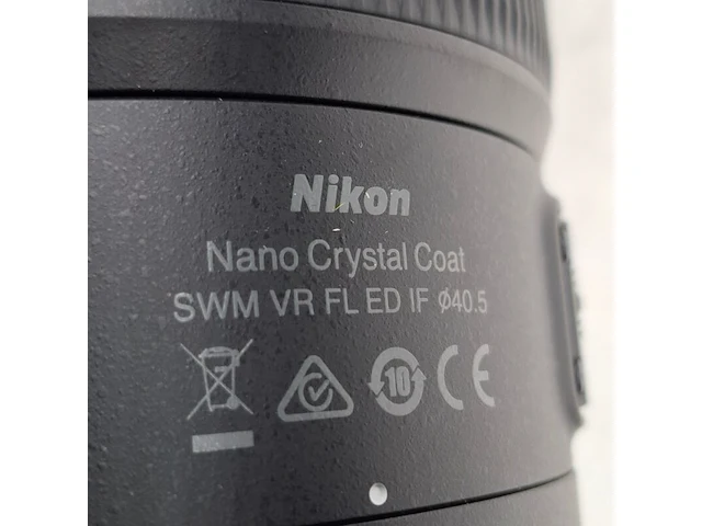 Camera lens, nikkon, af-s nikkor 600mm 1.4e fl ed vr - afbeelding 10 van  10