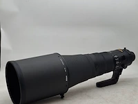 Camera lens, nikkon, af-s nikkor 600mm 1:4e fl ed vr - afbeelding 3 van  10