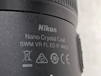 Camera lens, nikkon, af-s nikkor 600mm 1:4e fl ed vr - afbeelding 8 van  10