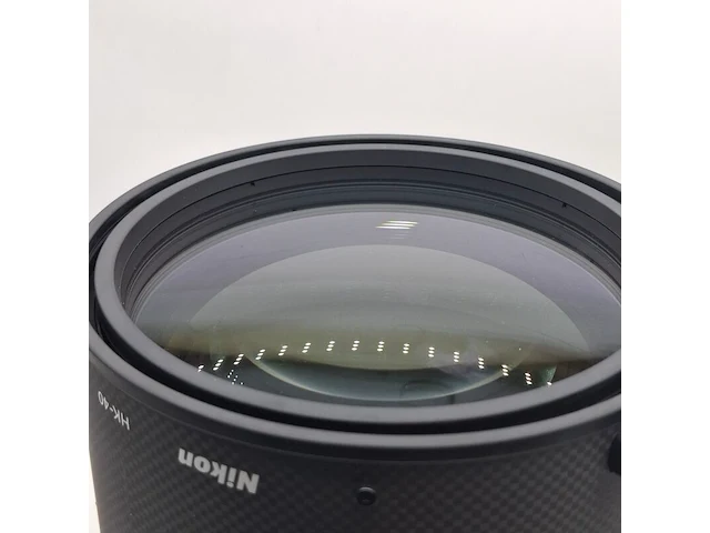 Camera lens, nikkon, af-s nikkor 600mm 1:4e fl ed vr - afbeelding 9 van  10