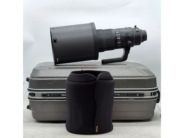 Camera lens, nikkon, af-s nikkor 600mm 1:4e fl ed vr - afbeelding 1 van  10