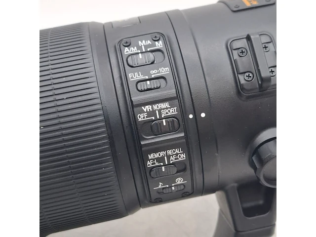Camera lens, nikkon, af-s nikkor 600mm 1:4e fl ed vr - afbeelding 5 van  10