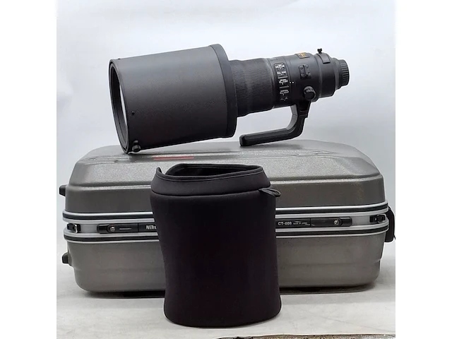 Camera lens, nikkon, af-s nikkor 600mm 1:4e fl ed vr - afbeelding 1 van  10