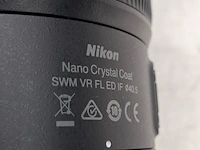 Camera lens, nikkon, af-s nikkor 600mm 1:4e fl ed vr - afbeelding 9 van  10
