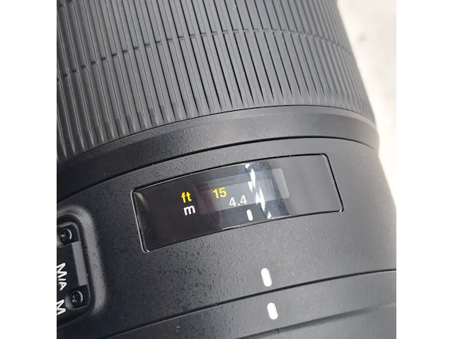 Camera lens, nikkon, af-s nikkor 600mm 1:4e fl ed vr - afbeelding 8 van  10