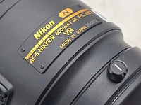 Camera lens, nikkon, af-s nikkor 600mm 1:4e fl ed vr - afbeelding 7 van  10