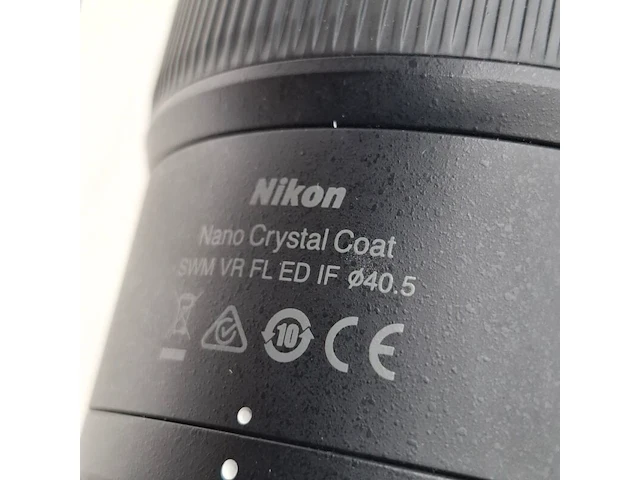 Camera lens, nikkon, af-s nikkor 600mm 1:4e fl ed vr - afbeelding 8 van  10