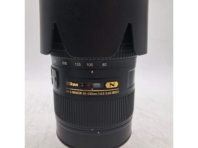 Camera lens, nikon, af-s 80-400mm 1:4.5-5.6g ed - afbeelding 3 van  5