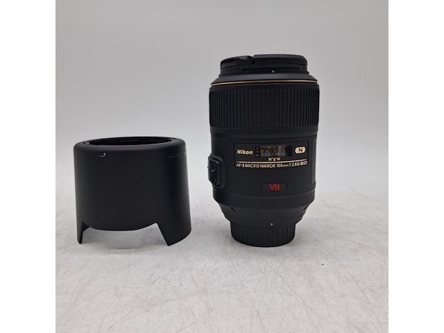 Camera lens, nikon, af-s micro nikkor 105mm 1:2.8g ed - afbeelding 2 van  5