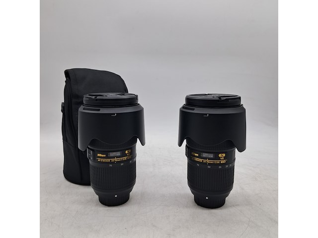 Camera lens, nikon, af-s nikkor 24-70mm 1:2.8e ed - afbeelding 1 van  8