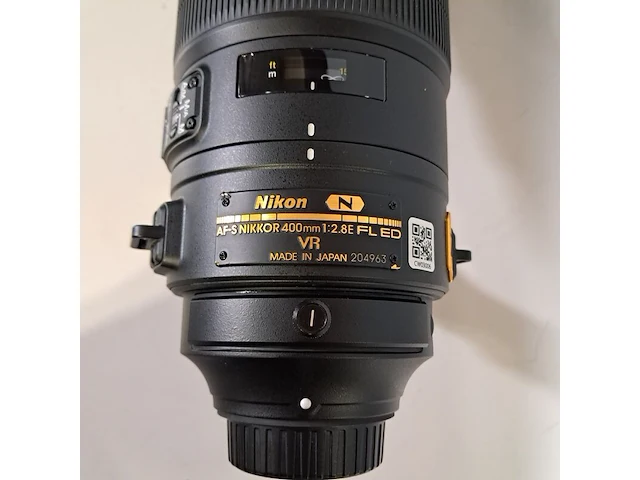 Camera lens, nikon, af-s nikkor 400mm 1:2.8e fl ed vr - afbeelding 7 van  10
