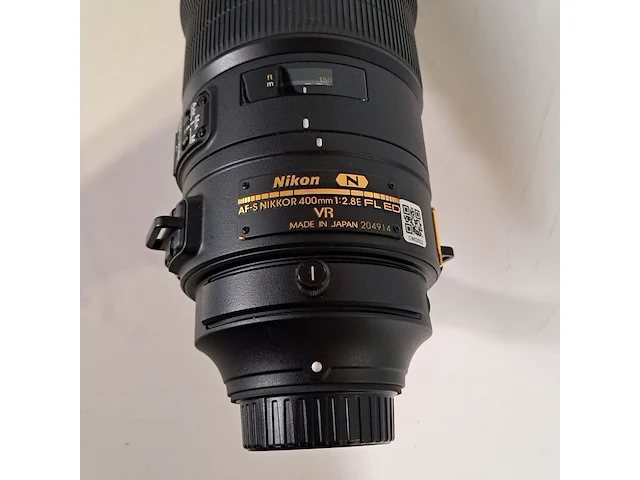Camera lens, nikon, af-s nikkor 400mm 1:2.8e fl ed vr - afbeelding 9 van  11