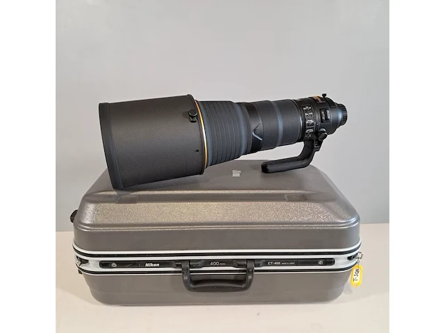 Camera lens, nikon, af-s nikkor 400mm 1:2.8e fl ed vr - afbeelding 1 van  10