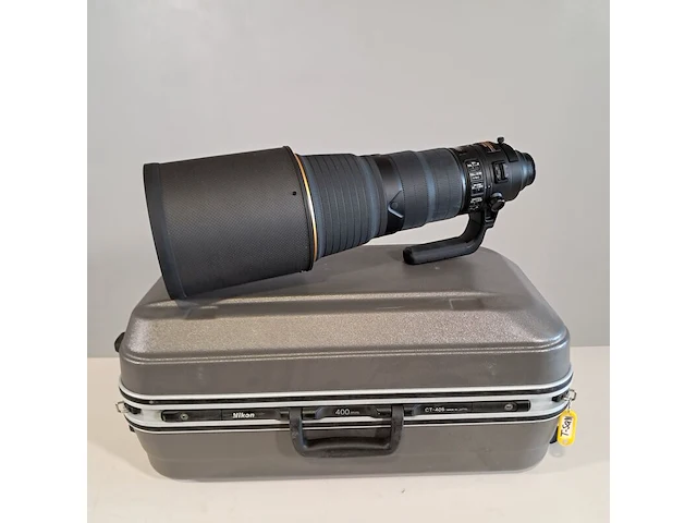 Camera lens, nikon, af-s nikkor 400mm 1:2.8e fl ed vr - afbeelding 1 van  9