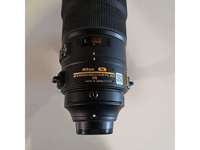 Camera lens, nikon, af-s nikkor 400mm 1:2.8e fl ed vr - afbeelding 6 van  9