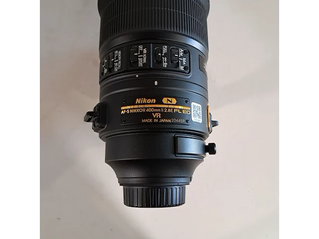 Camera lens, nikon, af-s nikkor 400mm 1:2.8e fl ed vr - afbeelding 7 van  10
